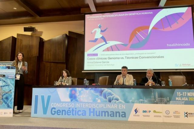 La Unitat Genètica Clínica presenta dos casos clínics en un congrés estatal de l’especialitat